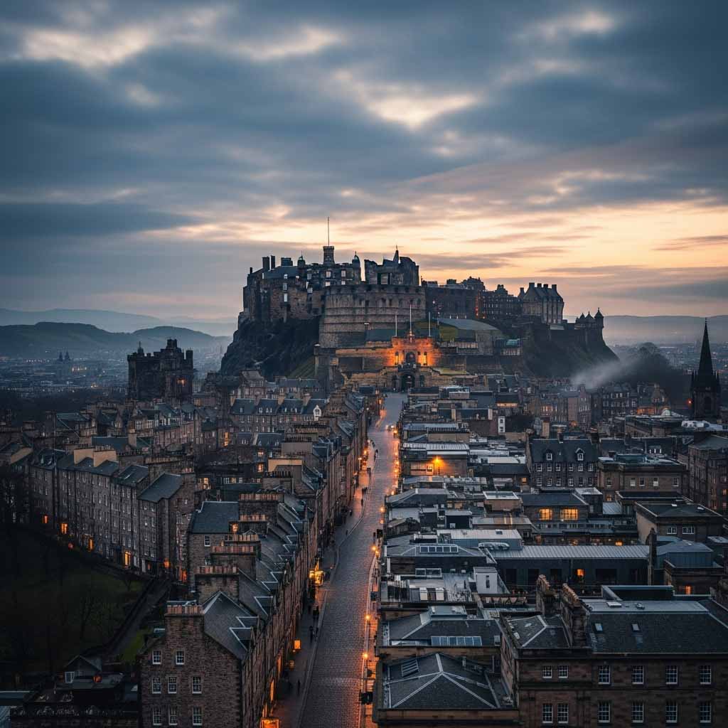 Edinburgh Castle and historic Old Town - Umrah packages from Edinburgh Airport