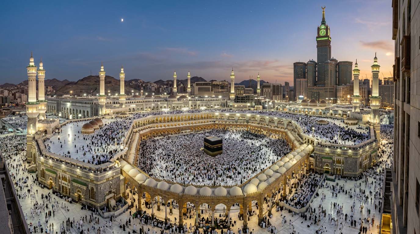 how to perform umrah step by step guide pilgrims at kaaba 2026